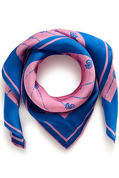 Banda scarf pink graphic