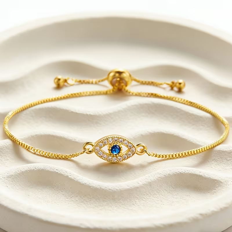 Armband med Cubic Zirconia och i 18K Guldplätering  - 3