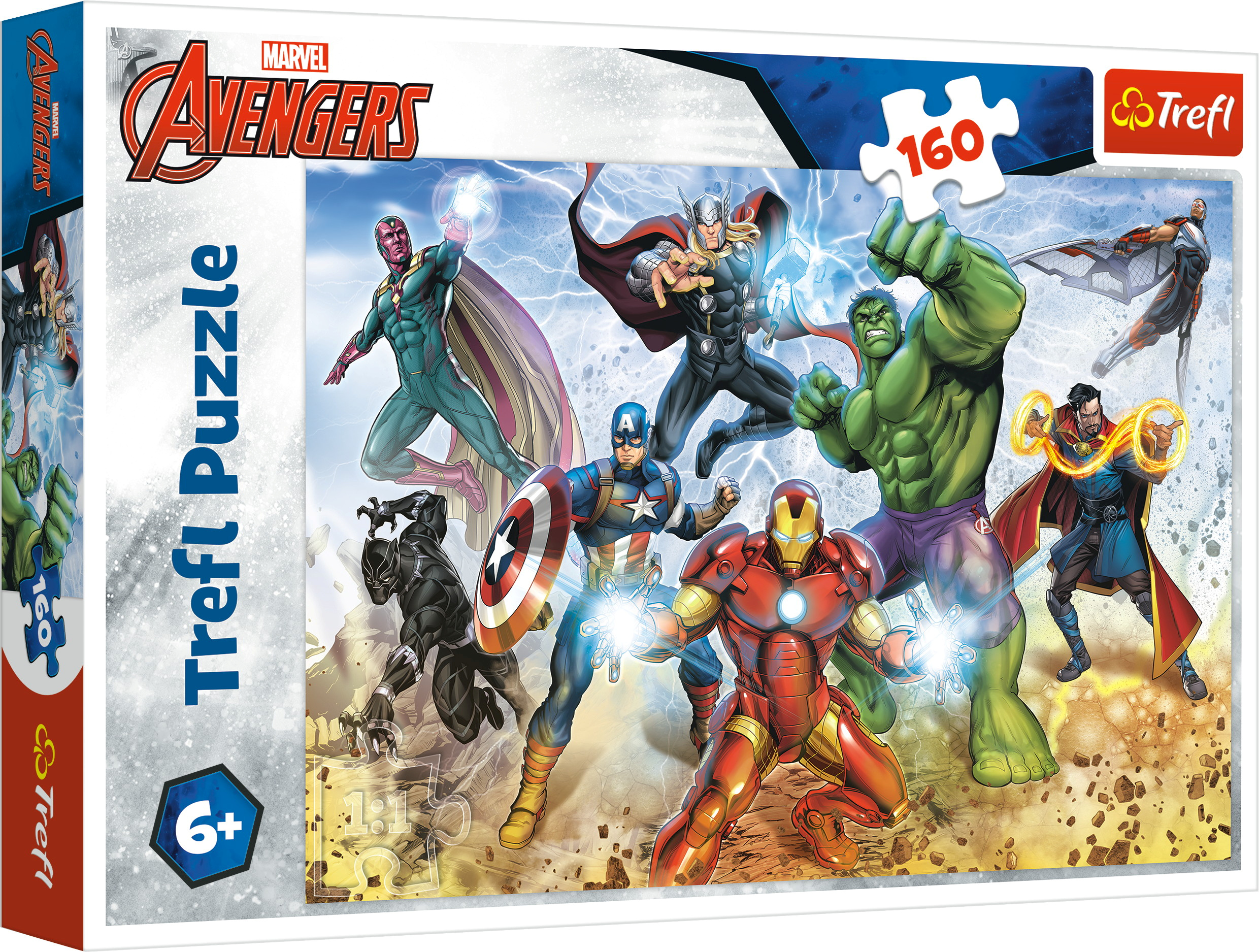 Pappussel Trefl 160 Bitar The Avengers