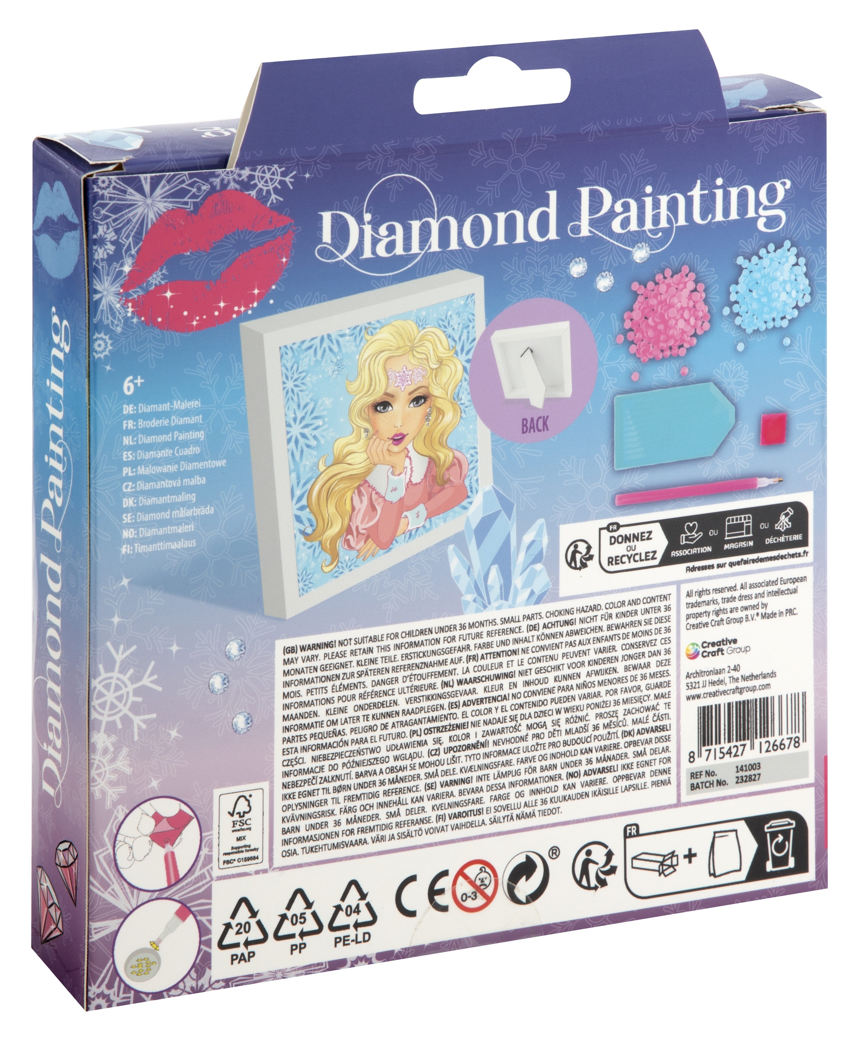 Diamant Målning 15X15 cm - Alrico - 2
