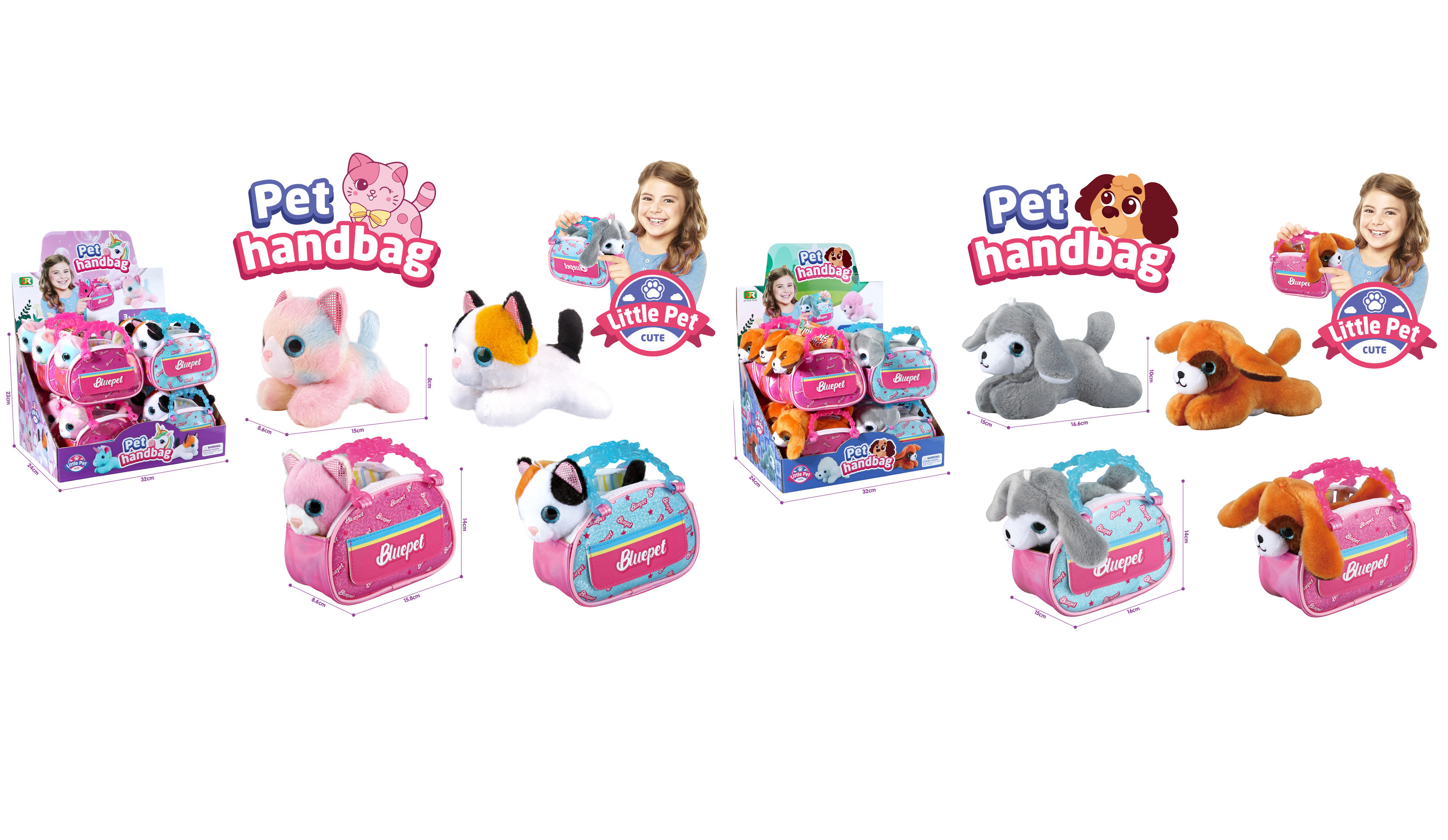 Djur I Väska 16 cm - Alrico