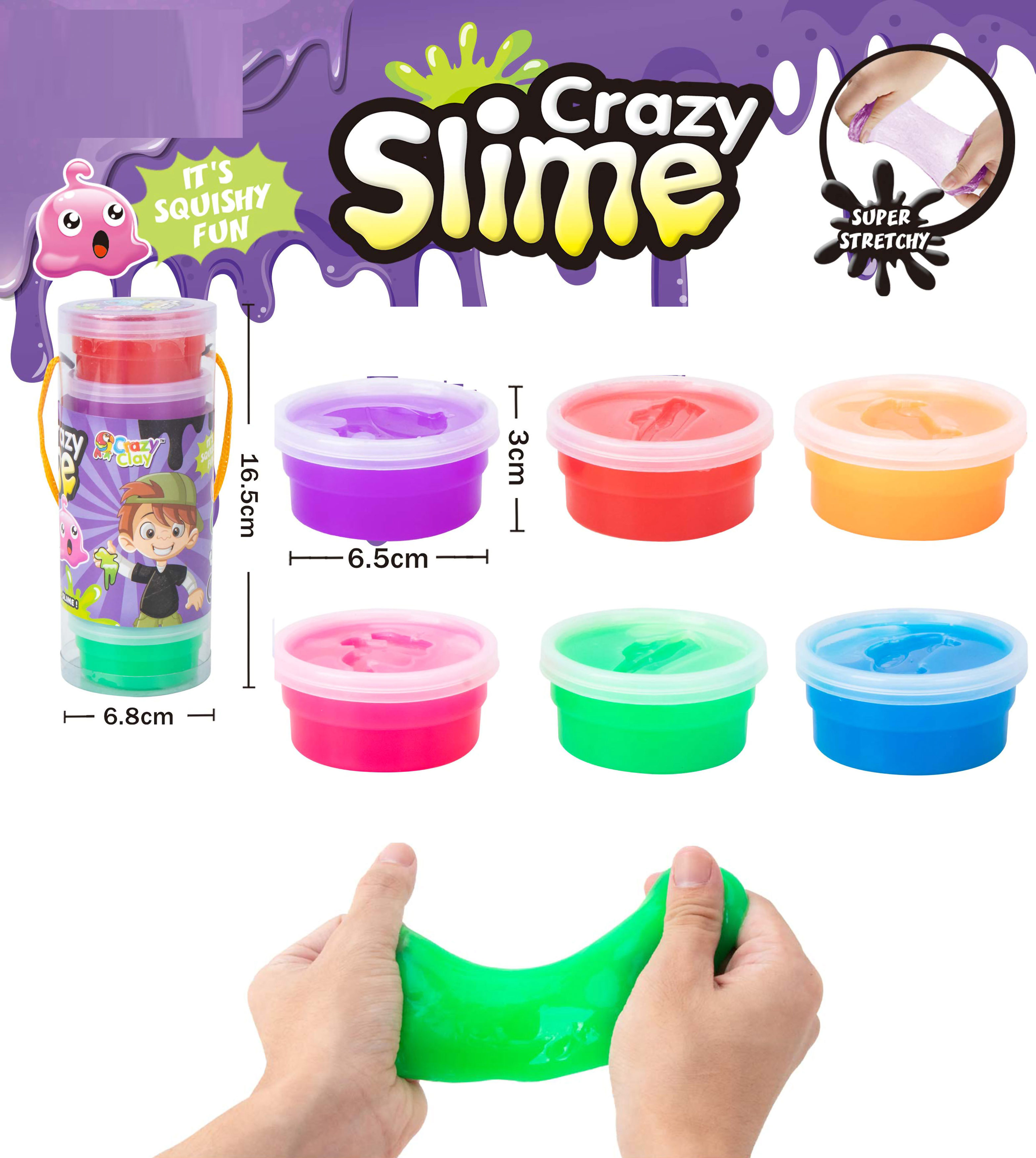 Slime 6-Pack 60ml/st - Alrico