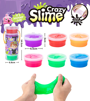 Slime 6-Pack 60ml/st - Alrico
