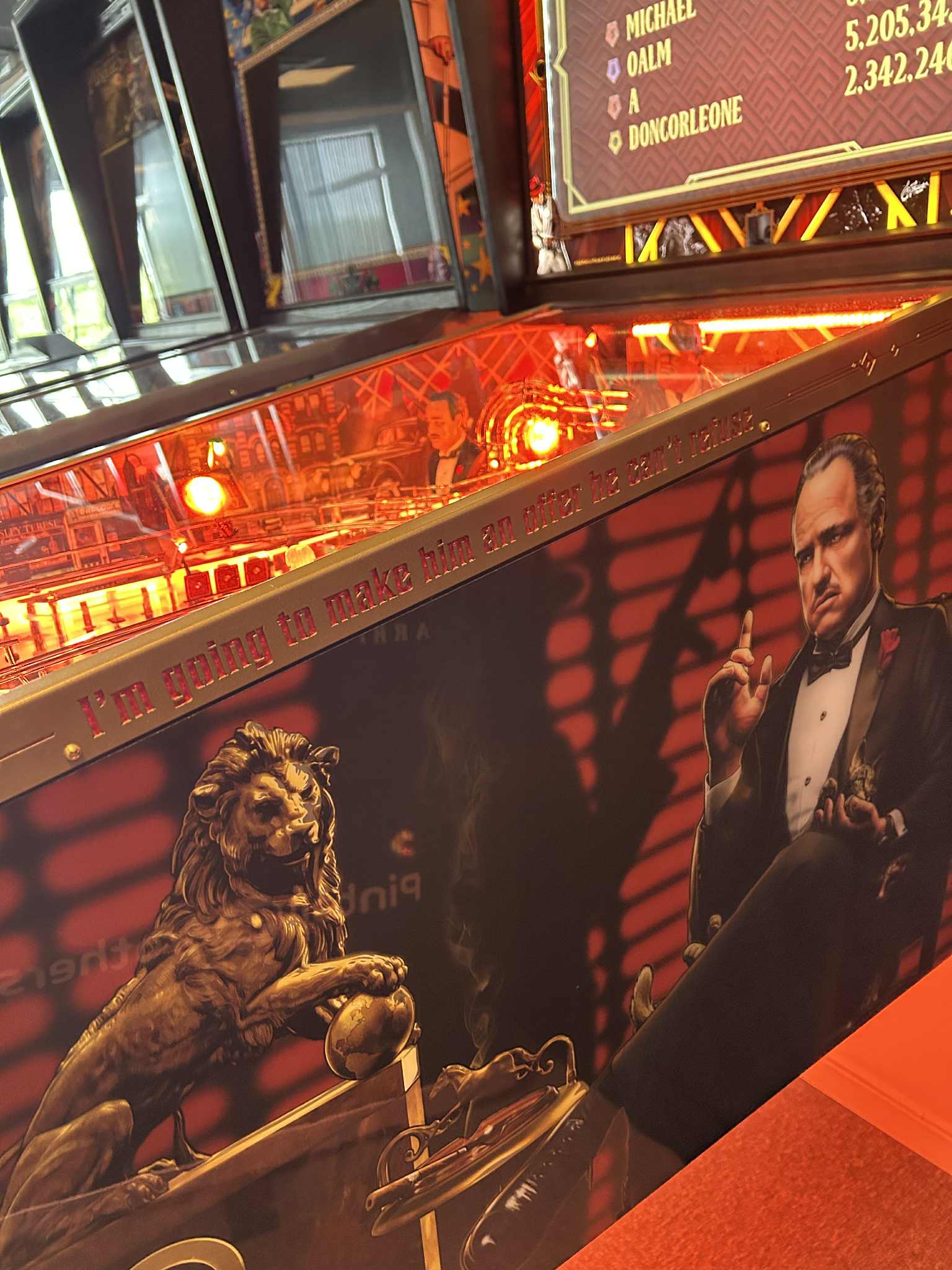 Godfather Collector's Edition - Jersey Jack Pinball  - Showroom Exemplar - 3