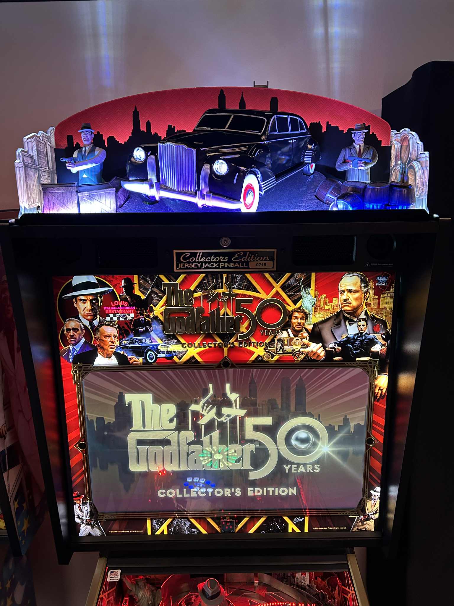Godfather Collector's Edition - Jersey Jack Pinball  - Showroom Exemplar - 5