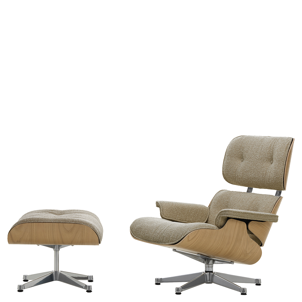 Eames Lounge Chair Fåtölj - (Tyg Nubia) - Vitra - 14