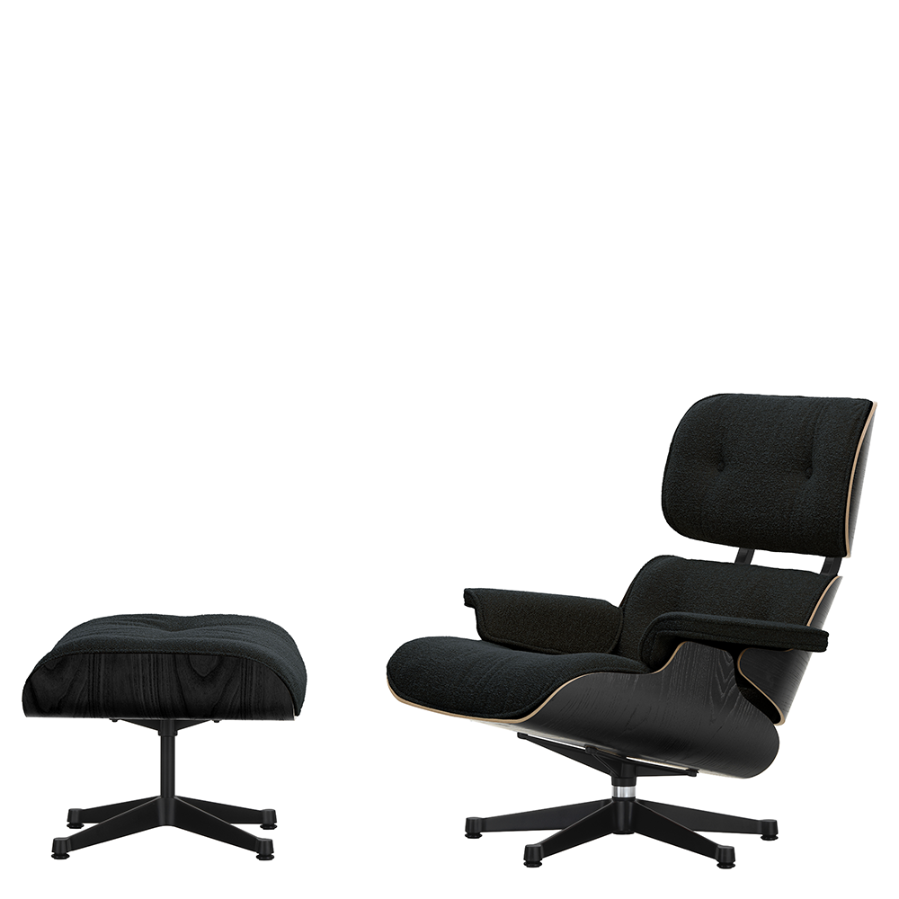 Eames Lounge Chair Fåtölj - (Tyg Nubia) - Vitra - 17