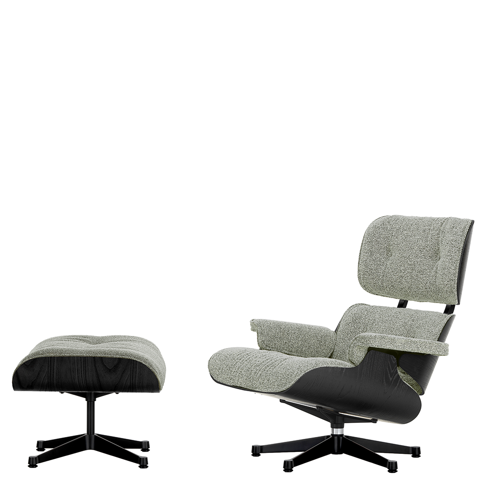 Eames Lounge Chair Fåtölj - (Tyg Nubia) - Vitra - 16