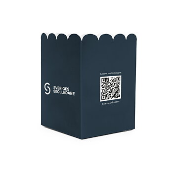 Popcornsask - 8,6x7,3 cm - 25 st/förp