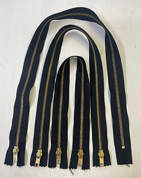 Metall dragkedja till väskor mm