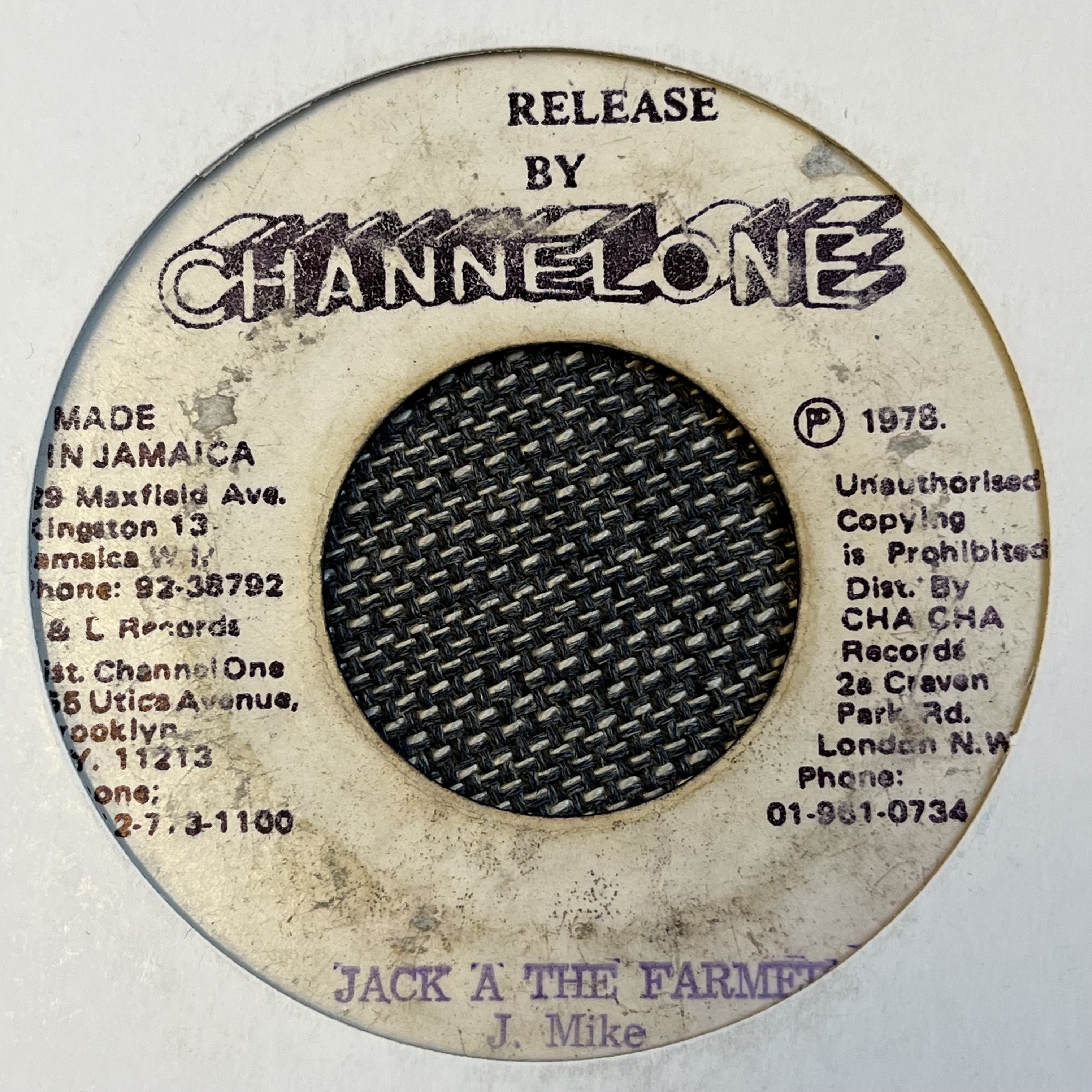 Jah Mike – Jack A The Farmer