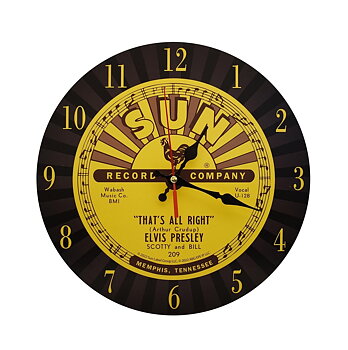 Sun Record klocka - Elvis 