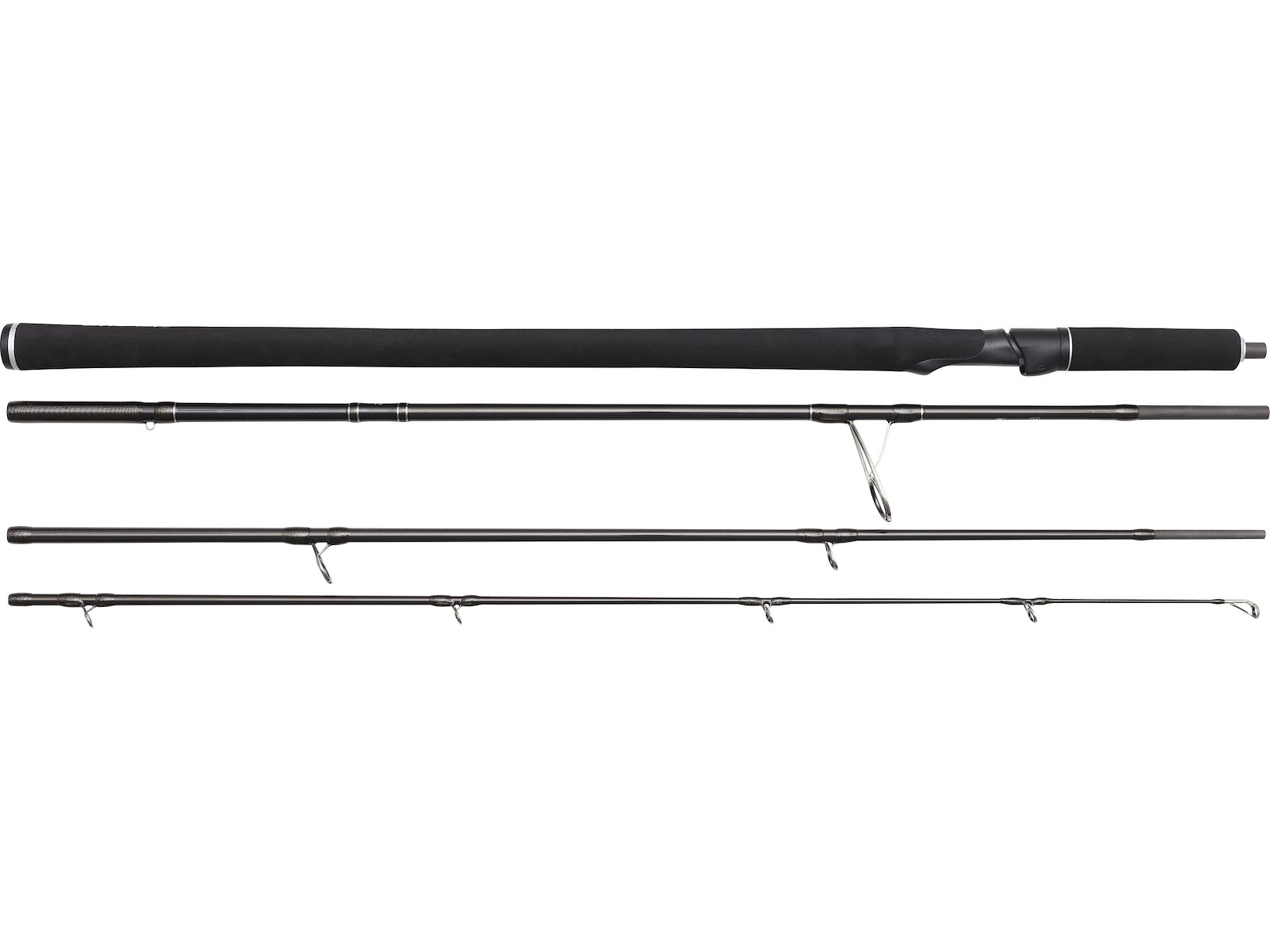 Wewstins W2 powercast in four-piece travel rod format with a casting weight of 10-45g and medium action