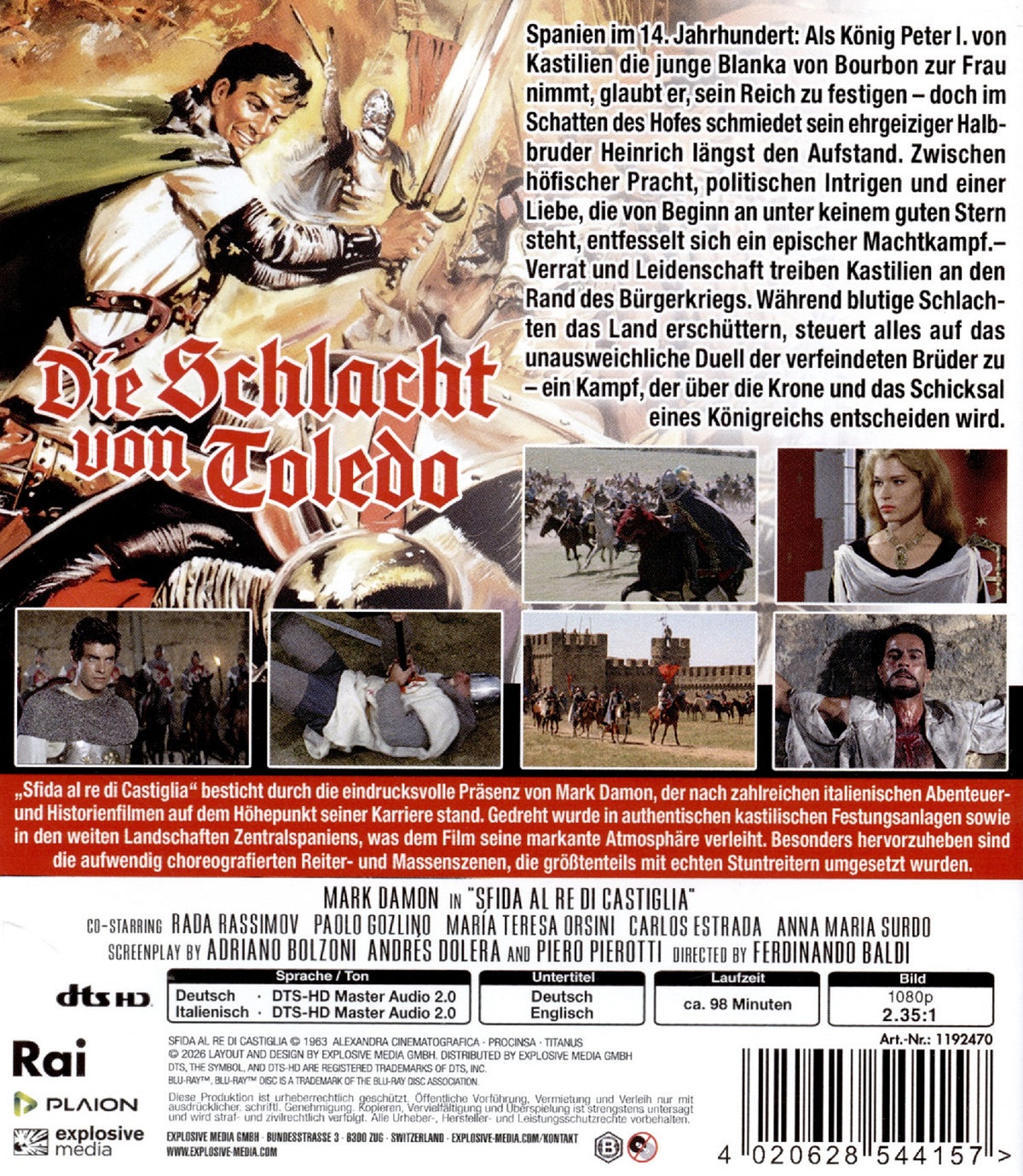 The Tyrant of Castile (ej svensk text) (Blu-ray) - 2