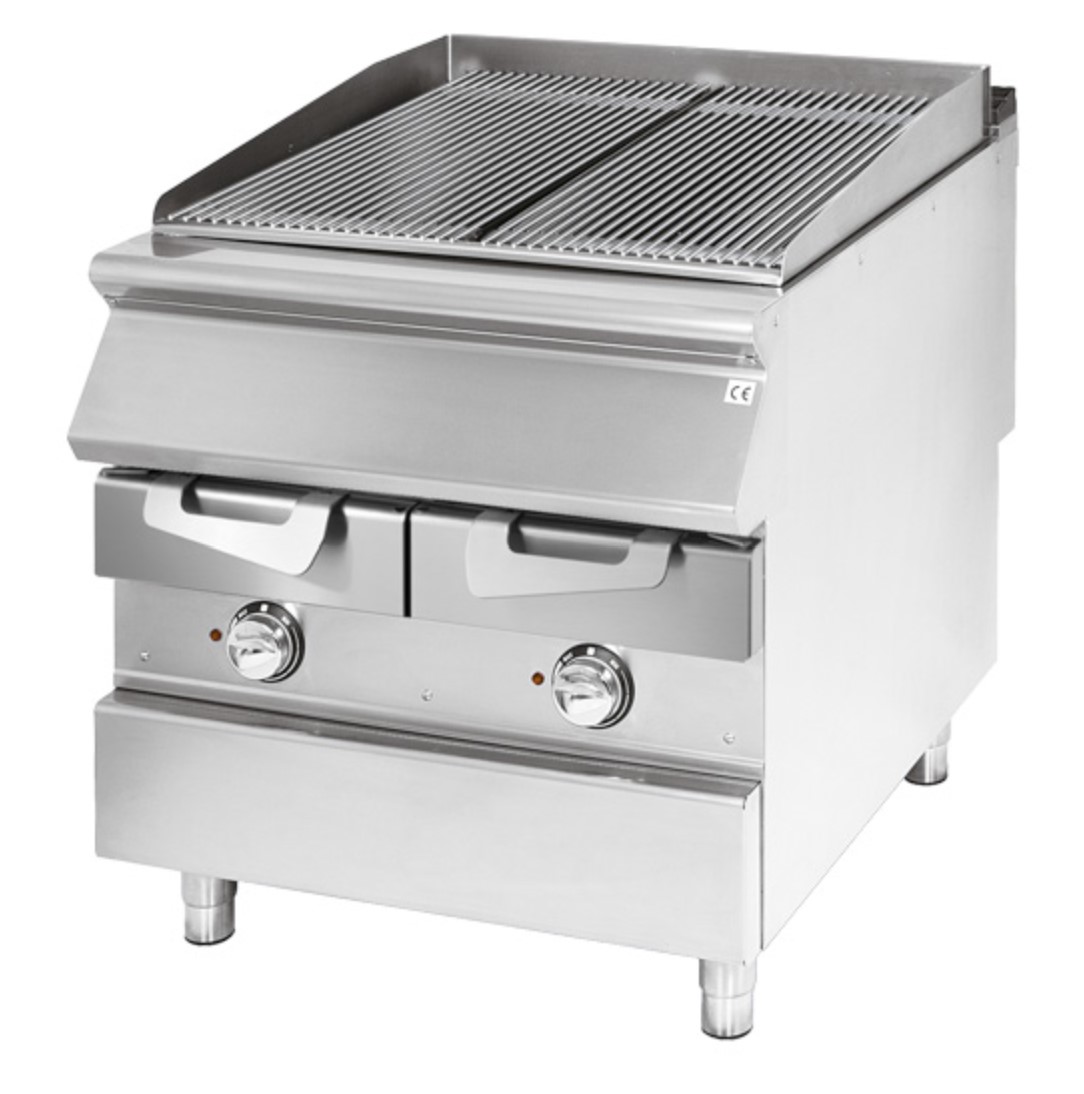 Vattengrill, elektrisk, 2 zoner, kött/fisk - 2