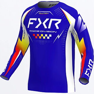 FXR - CLUTCH PRO MX - TRÖJA -  Royal/Yellow/Red