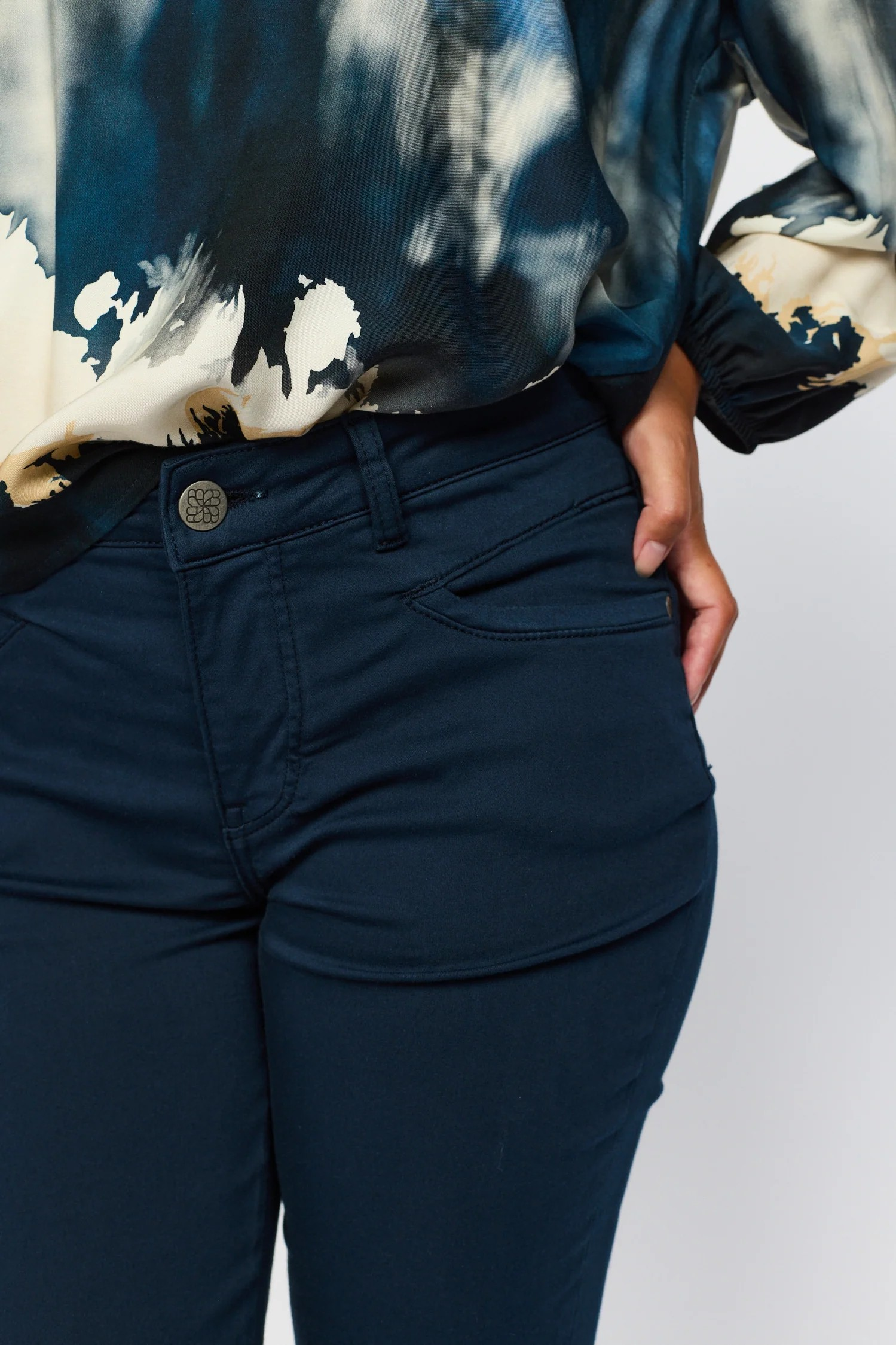 Bodil Pant - Navy - 2-Biz - 4