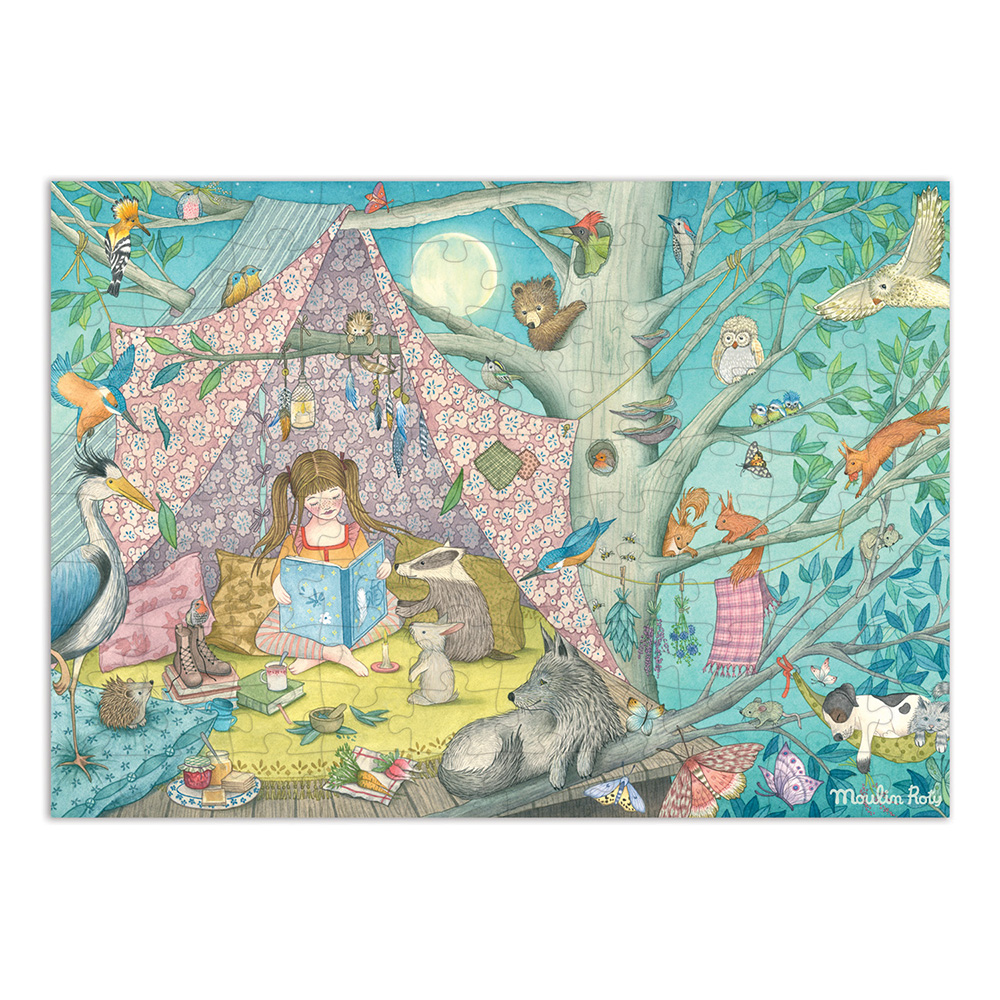 Moulin Roty : The Secret Playhouse - Pussel 100 bitar - 3