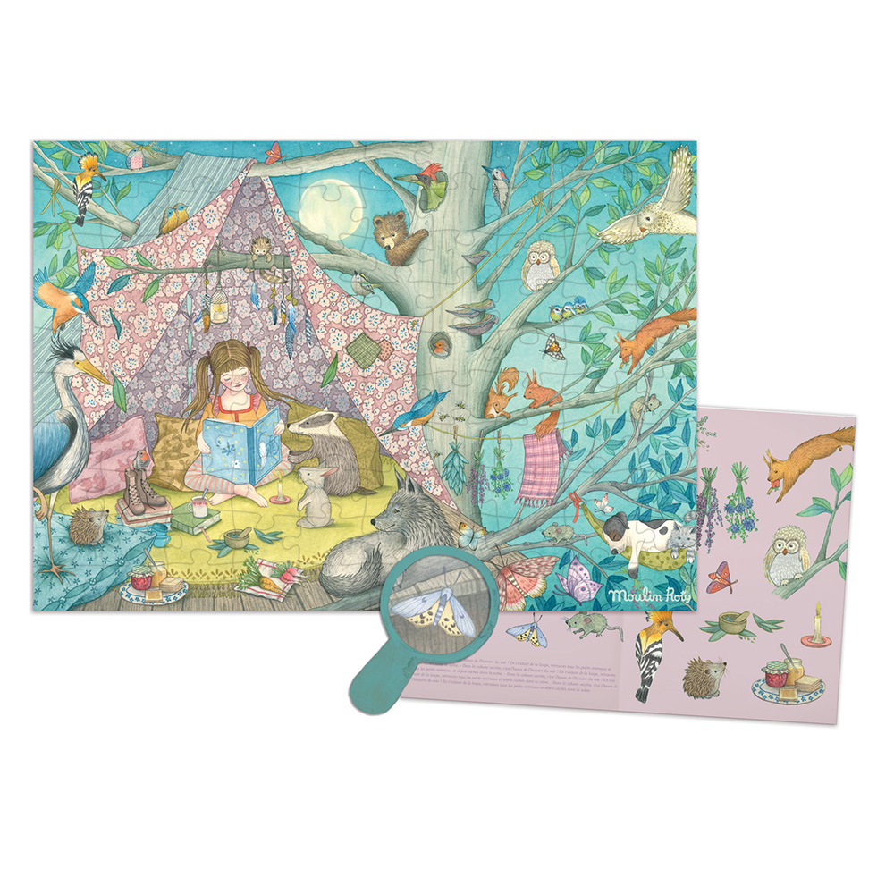 Moulin Roty : The Secret Playhouse - Pussel 100 bitar - 2