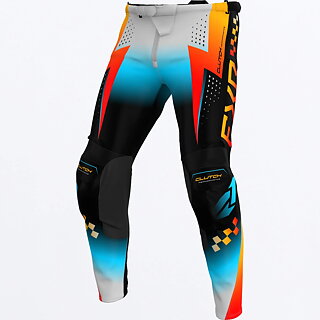 FXR - CLUTCH PRO MX - BYXA - Grey/Sky/Orange