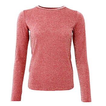 Glittertopp Faye | coral red