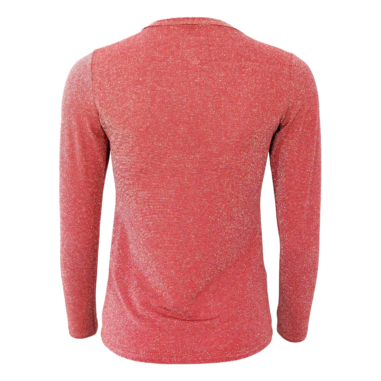 Glittertopp Faye | coral red - 2