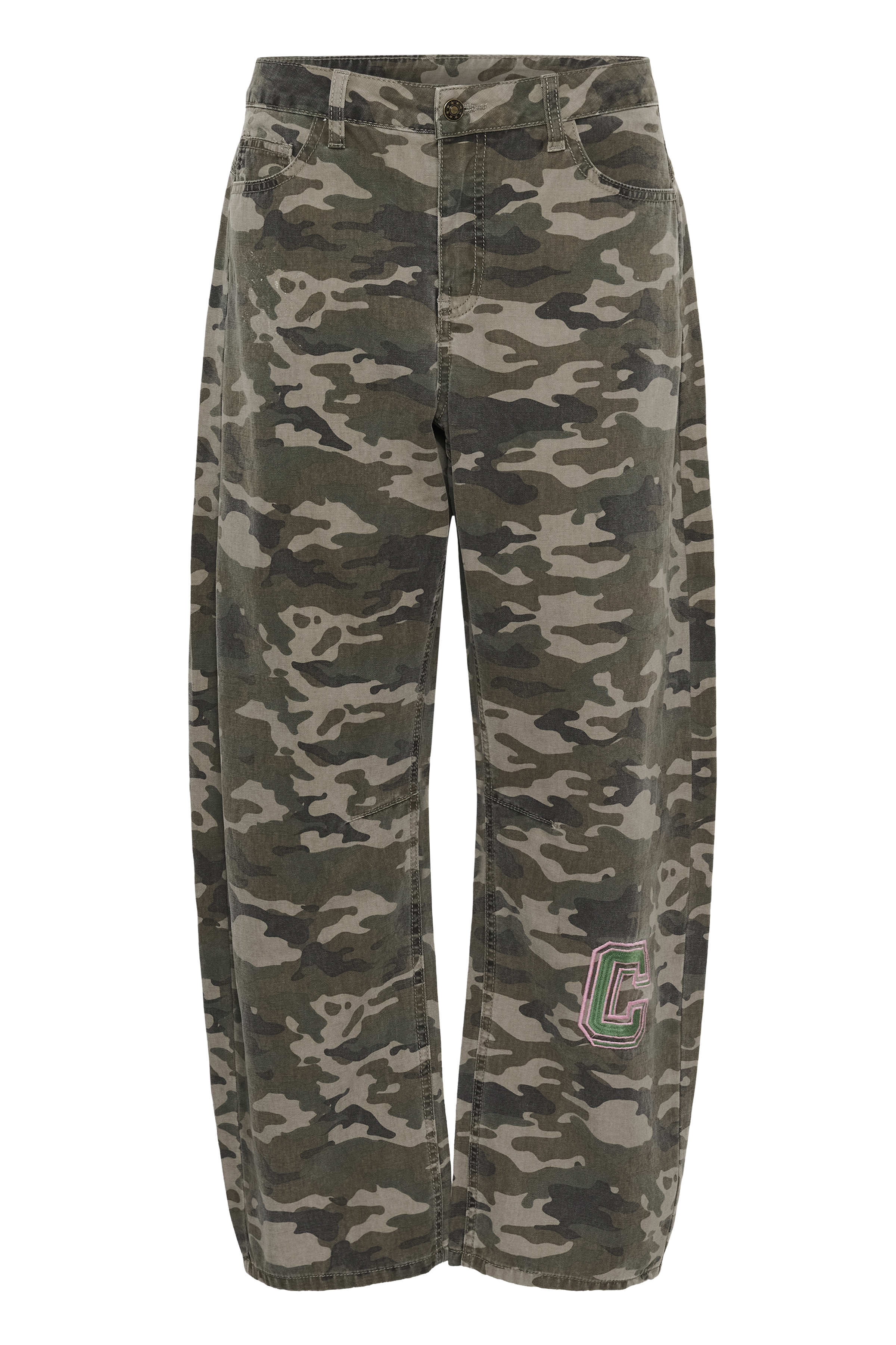 CUcamilja Barrel Pants Camouflage - 6