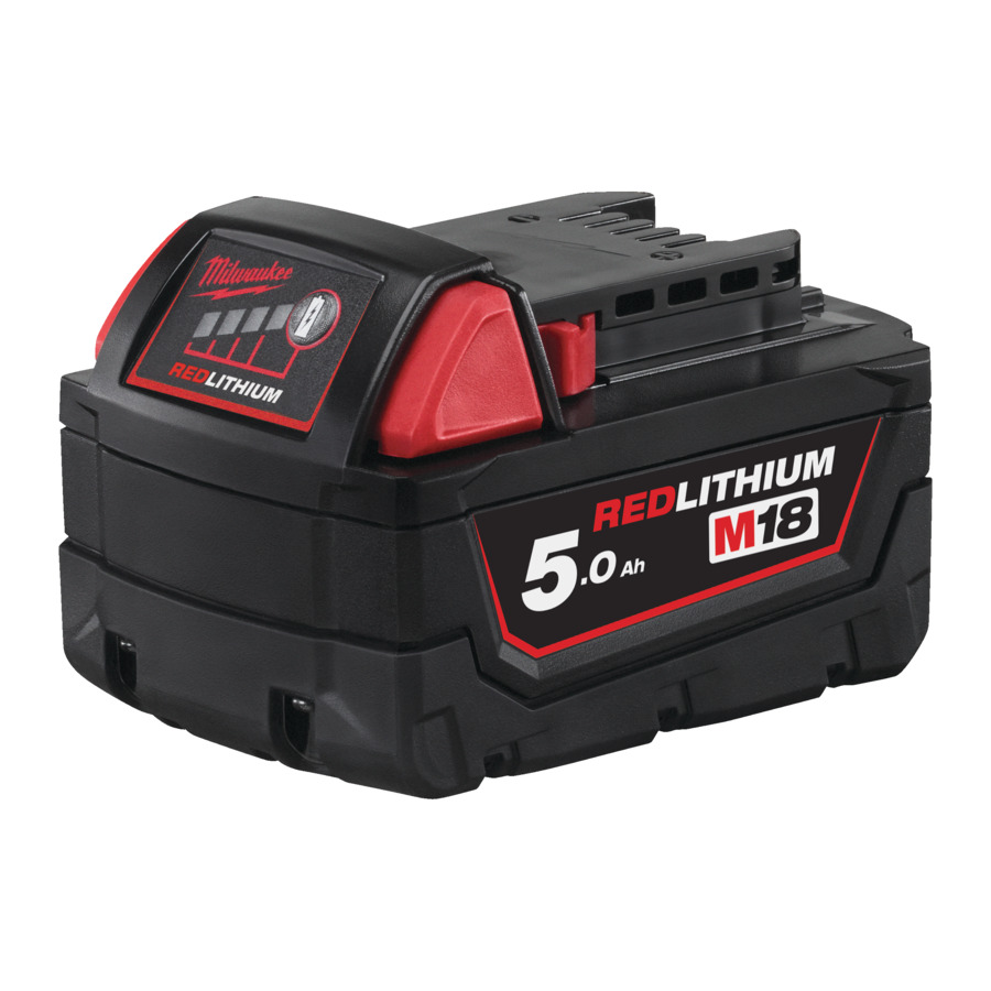MILWAUKEE BATTERI M18 B5 5,0AH Li-ION
