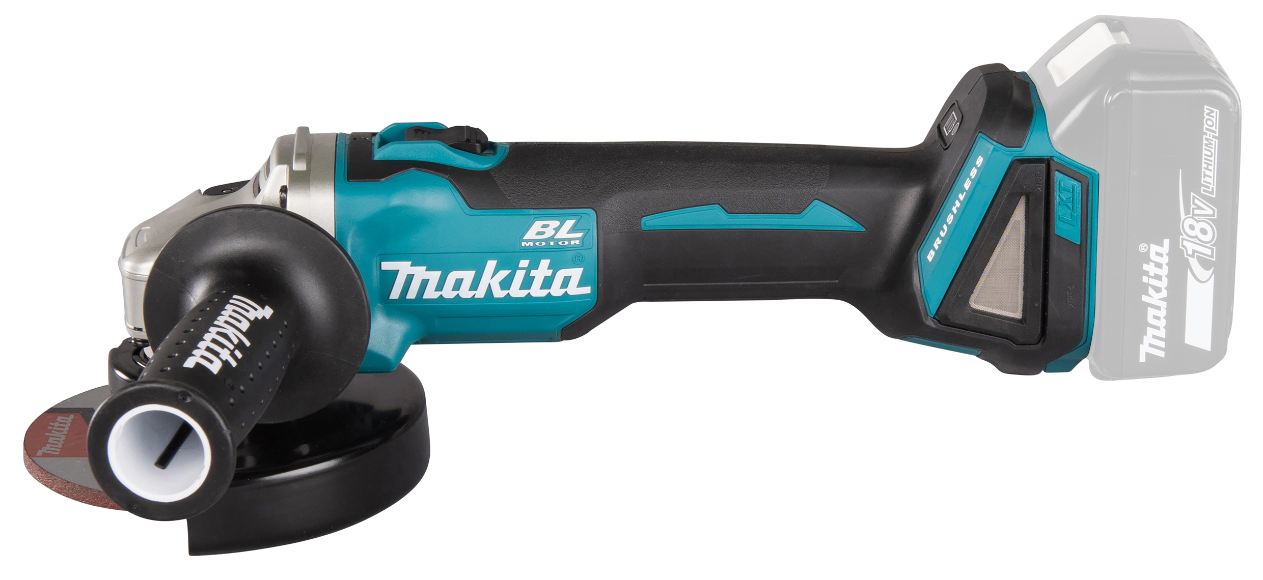 MAKITA VINKELSLIP DGA506Z 125mm 18v  T.O - 2