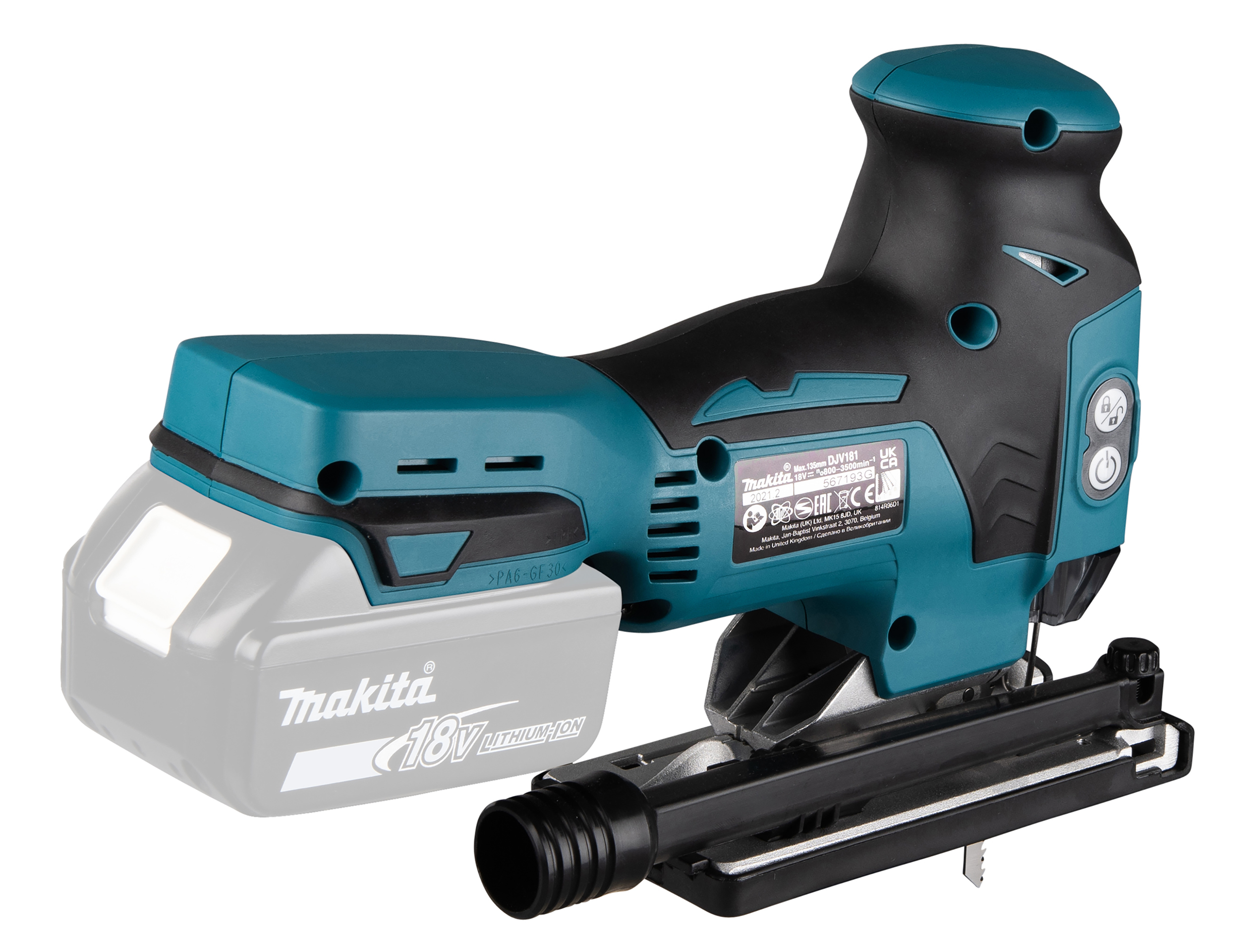 MAKITA STICKSÅG DJV181Z 18v  T.O - 2