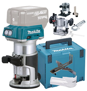 Makita Multifräs DRT50ZJX5 18v 6/8mm