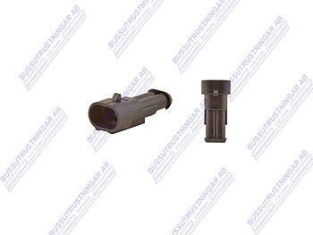 Kontaktstycke 2-polig AMP Superseal HANE