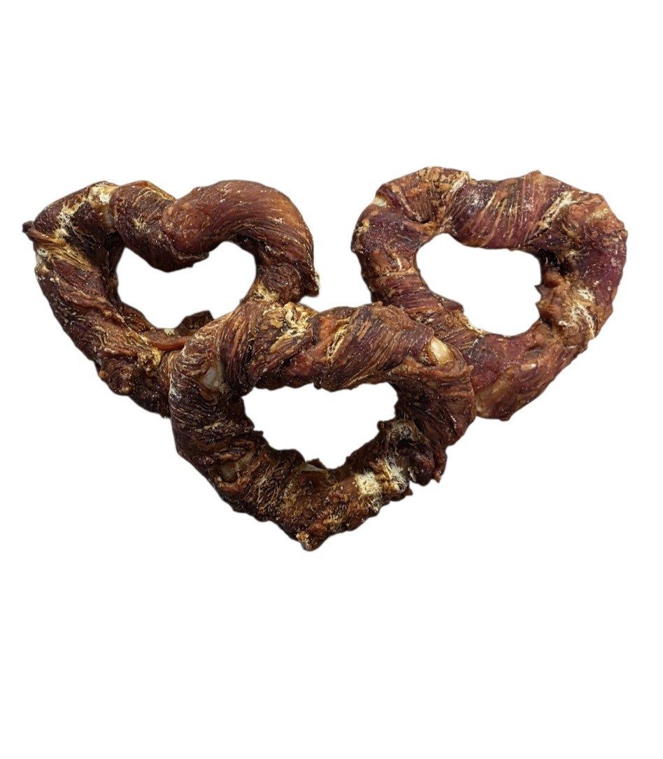 Denta Fun Heart med ankbröst,  8 cm, 40 g 