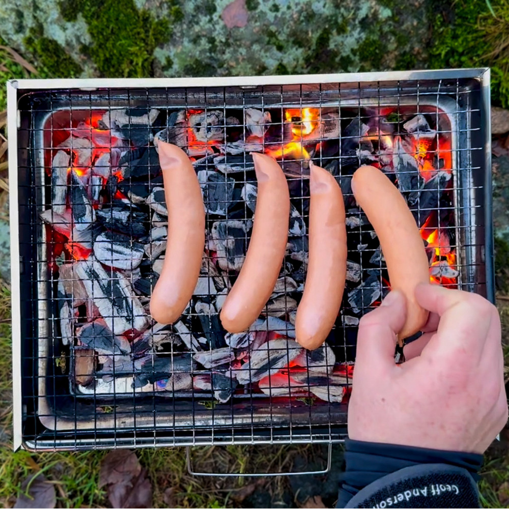 Hurricane Grill Box Campinggrill Rostfritt Stål  - 4