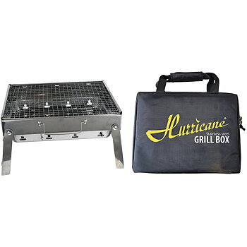 Hurricane Grill Box Campinggrill Rostfritt Stål 