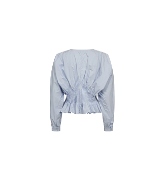CHP Muse Poplin Blouse with Pleats