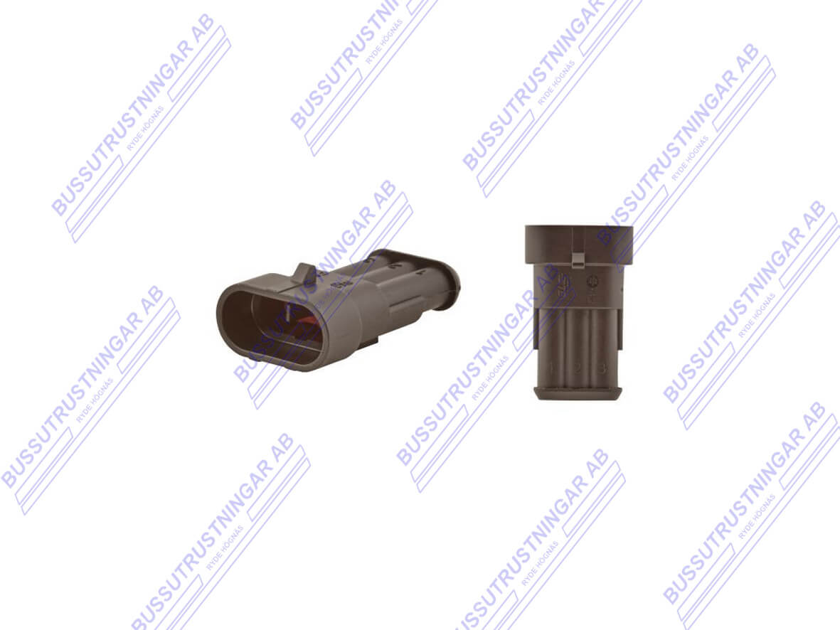 Kontaktstycke 3-polig AMP Superseal Hane