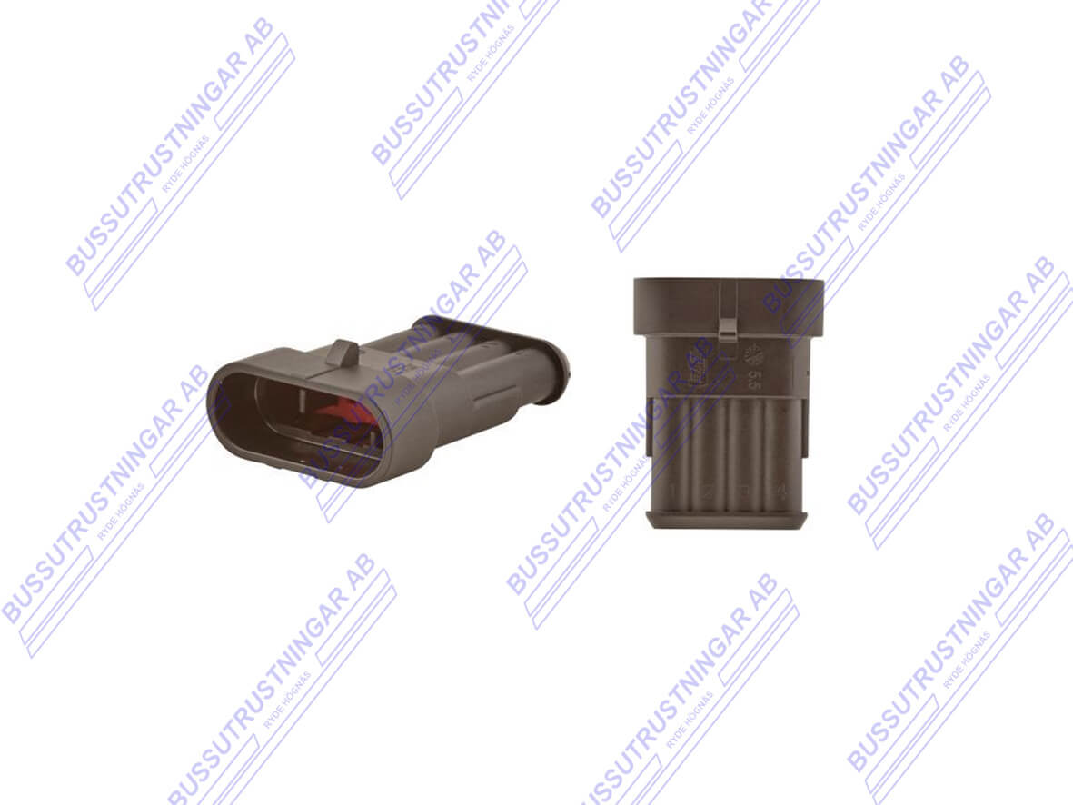 Kontaktstycke 4-polig AMP Superseal HANE