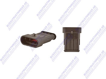 Kontaktstycke 4-polig AMP Superseal HANE