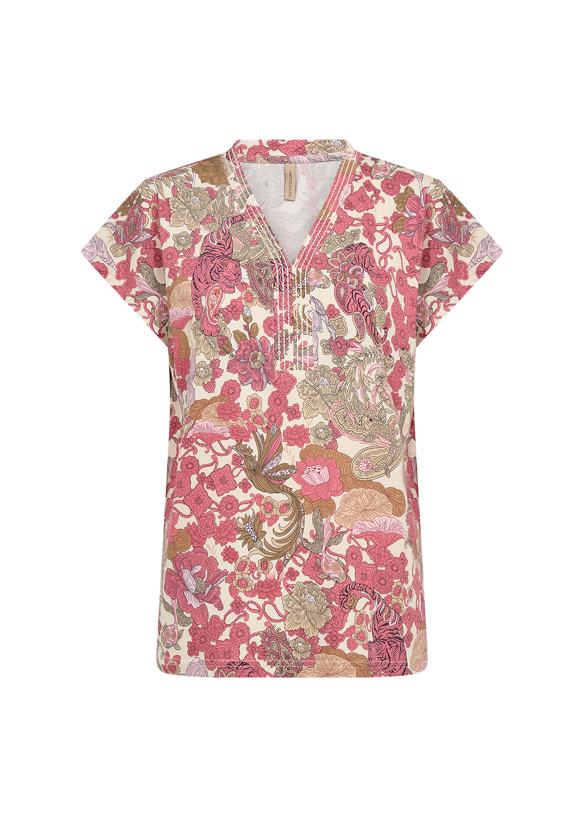SC-FELICITY AOP 535 Mönstrad T-Shirt