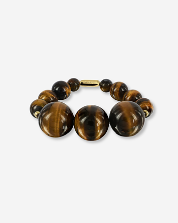 Armbqand med tigerögastenar  NYHET!