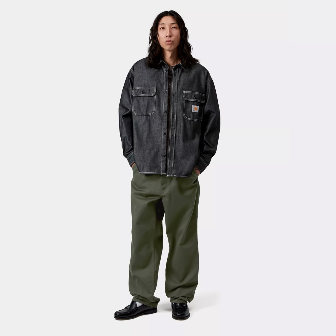 Carhartt WIP - Simple Pant Opuntia Rinsed - 4