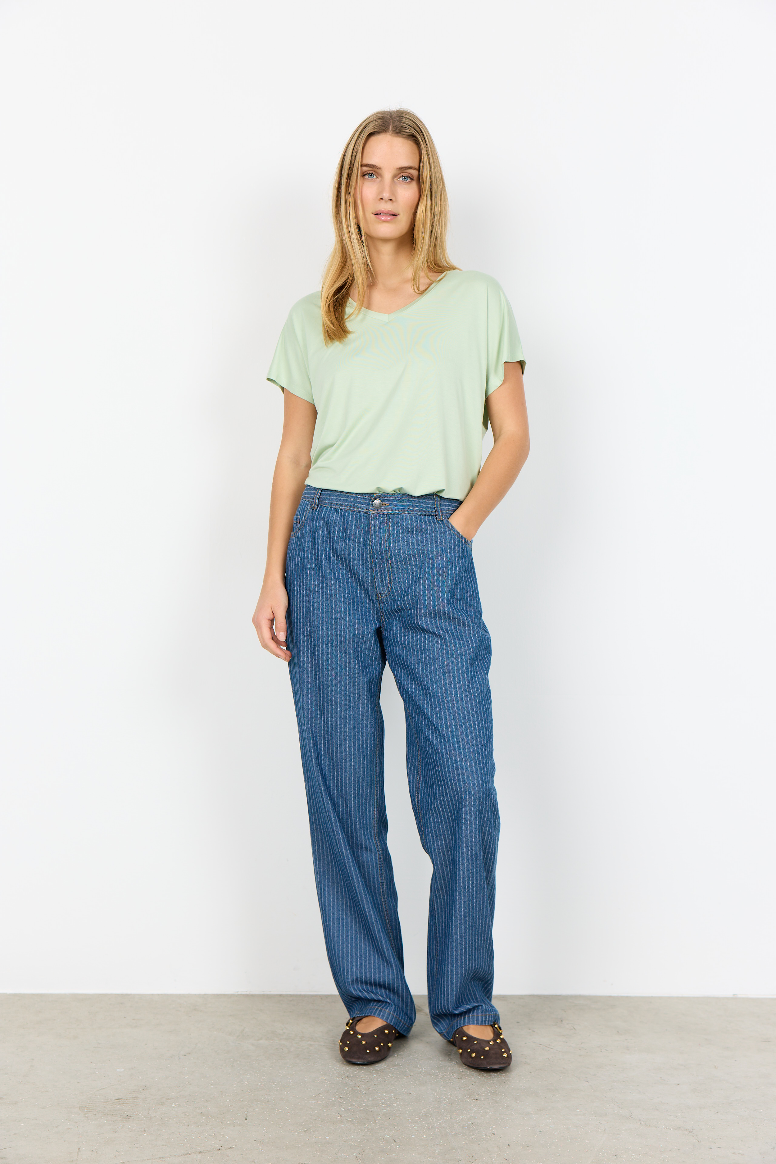 SC-CAISHO 2-B Pants Randig byxa