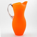 Gunnel Sahlin (Amazon 1993) Orange Pitcher Vase 30 cm