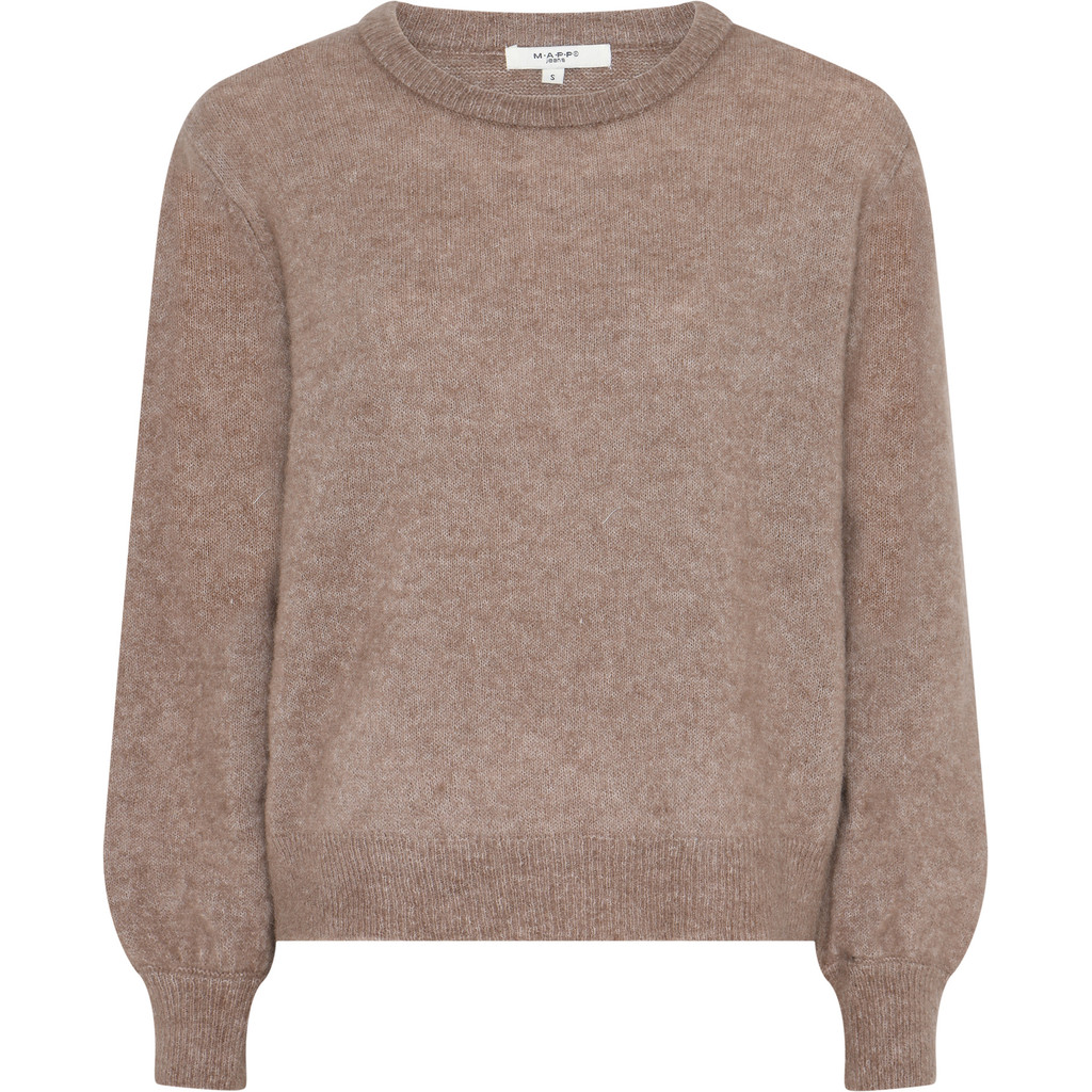 Stickad tröja mohair