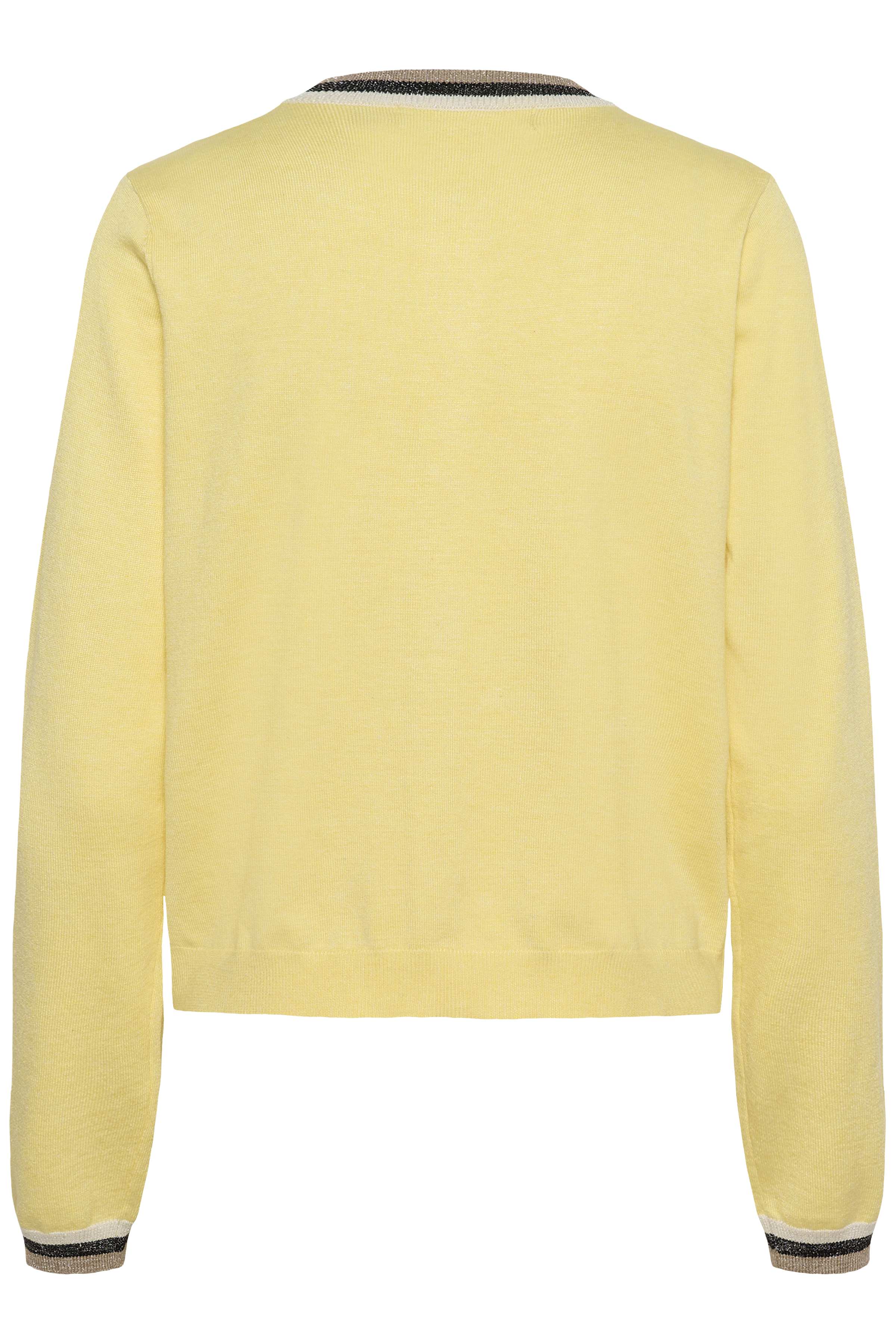 CUbetri Annemarie Cardigan Lemon Meringue Ljusgul kofta