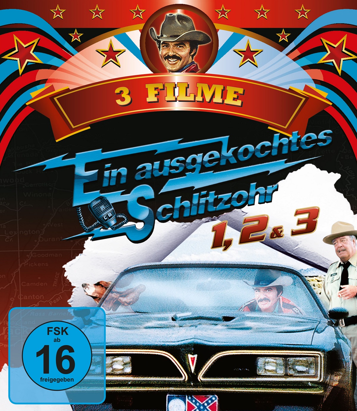 Smokey And the Bandit - Part 1, 2 & 3 (ej svensk text film 2 & 3) (Blu-ray)