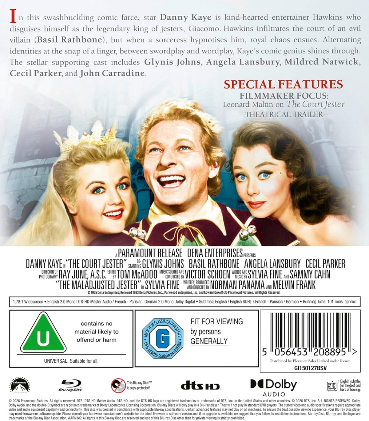 The Court Jester (ej svensk text) (Blu-ray) - 2