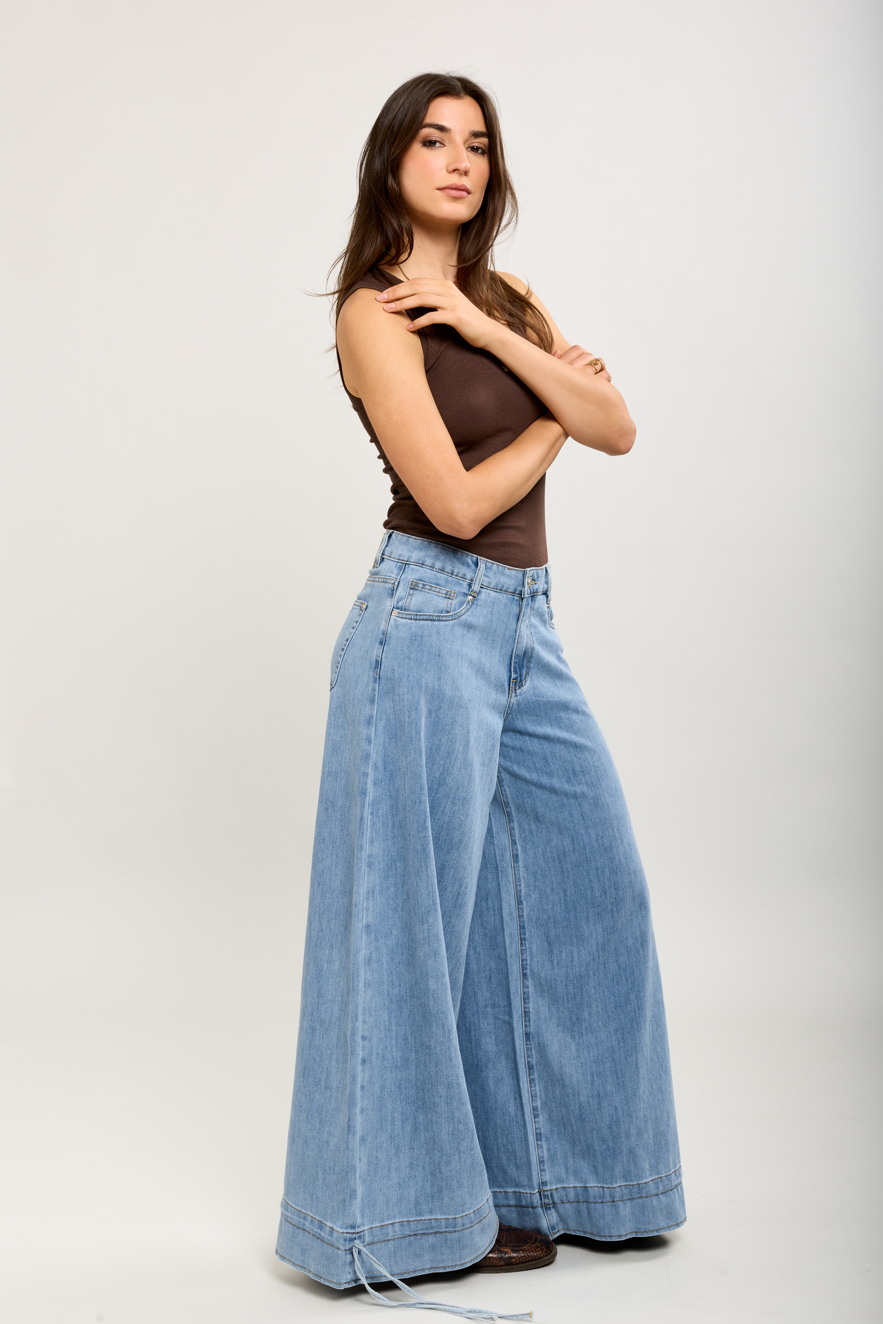 Jeans palazzo - 4