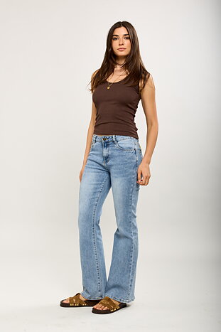 Jeans classy blomma